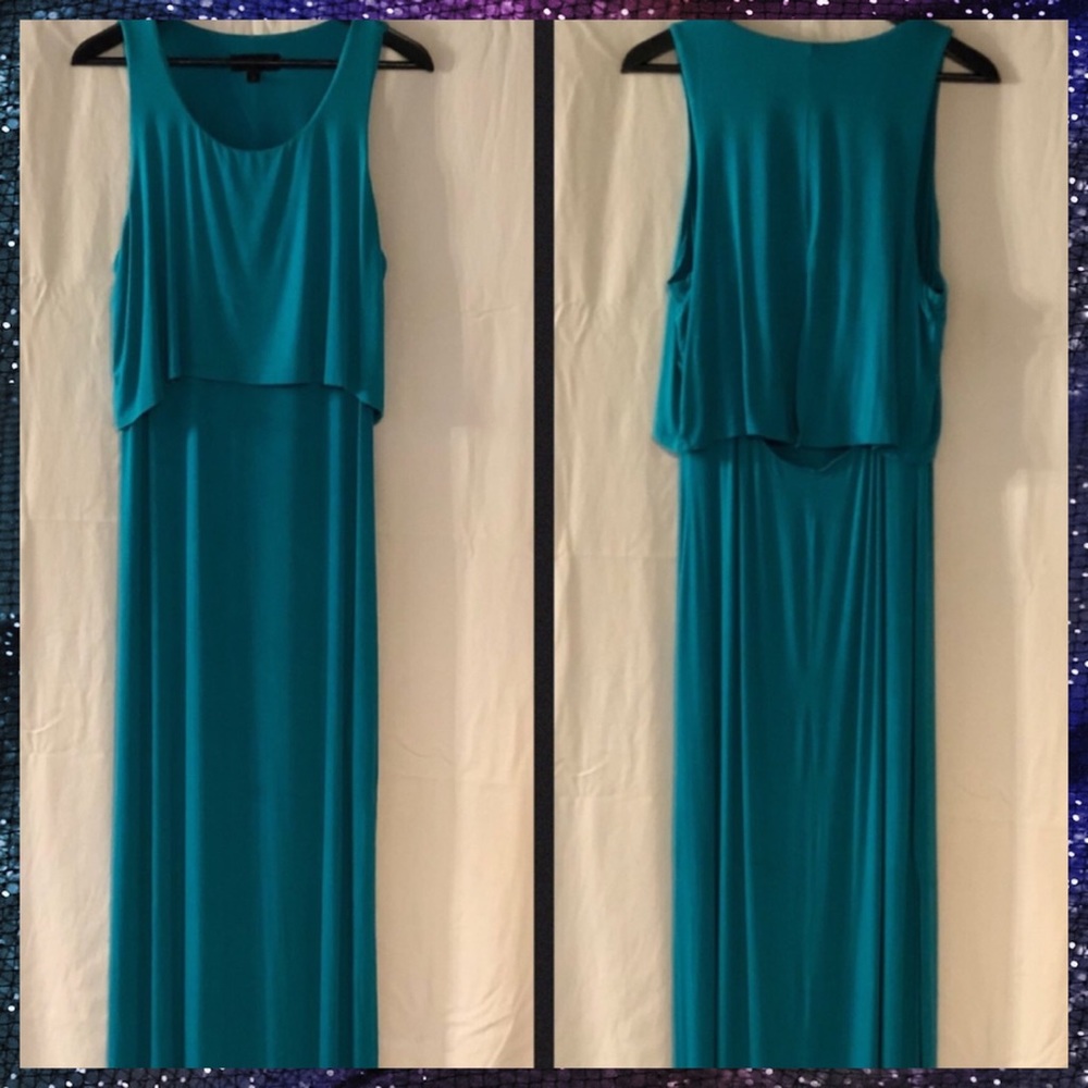 Mossimo Dark Teal Maxi Dress